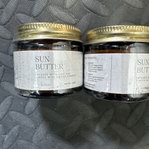 Sun Butter By Kushi Infused With Zinc And Tinted With Cocoa Powder 1.8 oz (2 Pk)